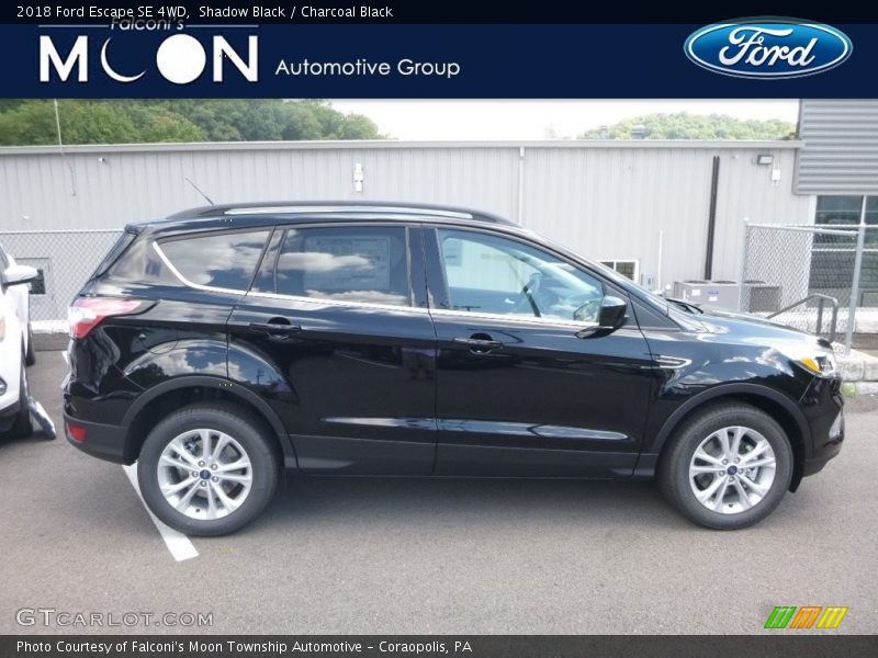 Shadow Black / Charcoal Black 2018 Ford Escape SE 4WD