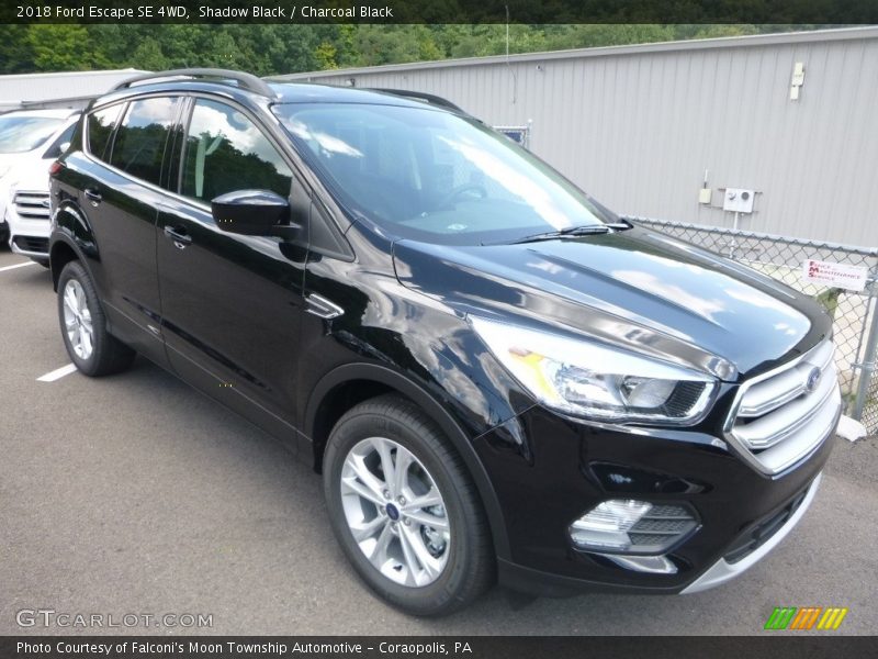 Shadow Black / Charcoal Black 2018 Ford Escape SE 4WD