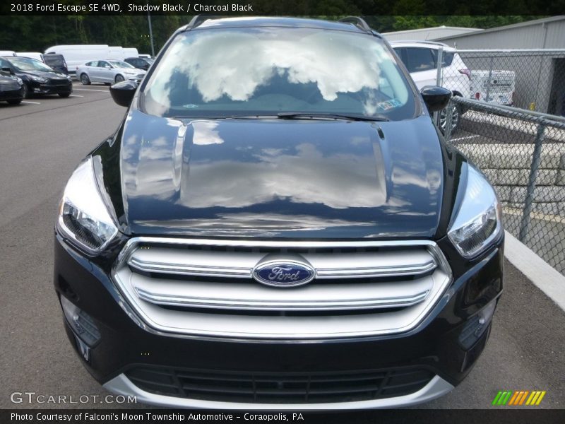 Shadow Black / Charcoal Black 2018 Ford Escape SE 4WD