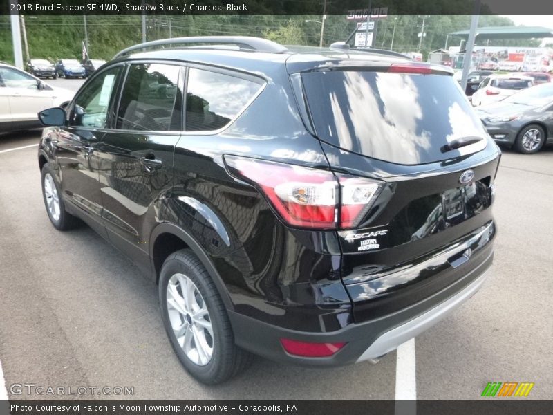 Shadow Black / Charcoal Black 2018 Ford Escape SE 4WD