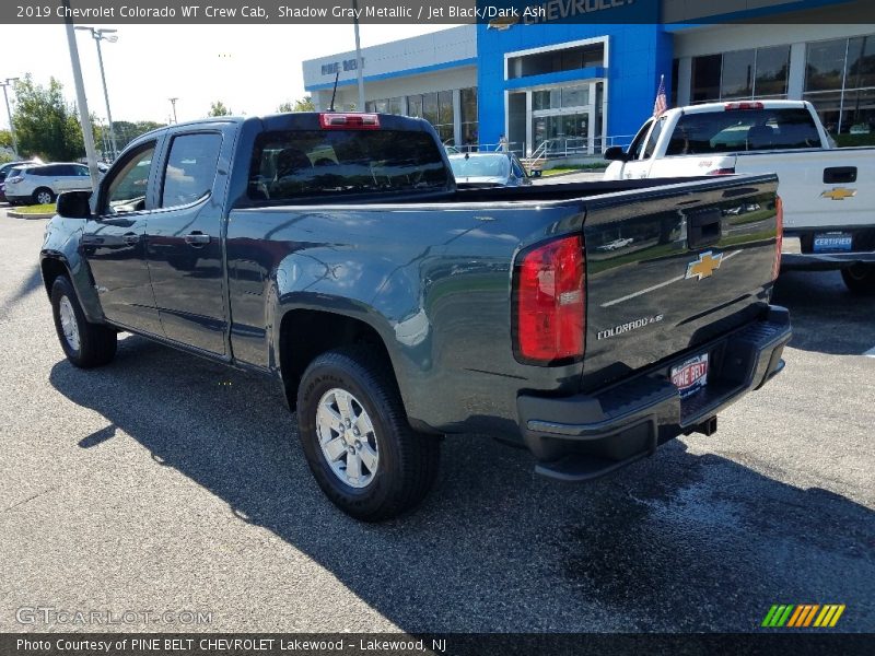 Shadow Gray Metallic / Jet Black/Dark Ash 2019 Chevrolet Colorado WT Crew Cab