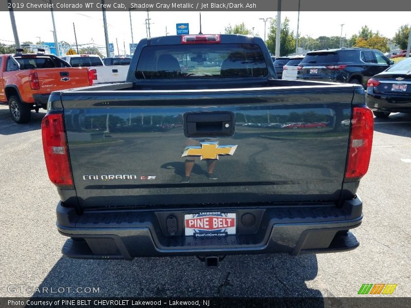 Shadow Gray Metallic / Jet Black/Dark Ash 2019 Chevrolet Colorado WT Crew Cab