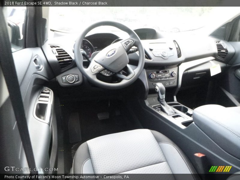 Shadow Black / Charcoal Black 2018 Ford Escape SE 4WD