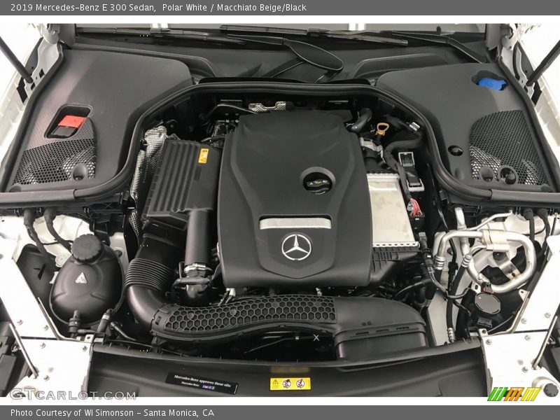  2019 E 300 Sedan Engine - 2.0 Liter Turbocharged DOHC 16-Valve VVT 4 Cylinder