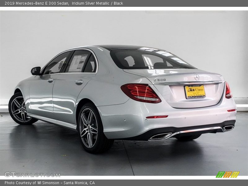 Iridium Silver Metallic / Black 2019 Mercedes-Benz E 300 Sedan