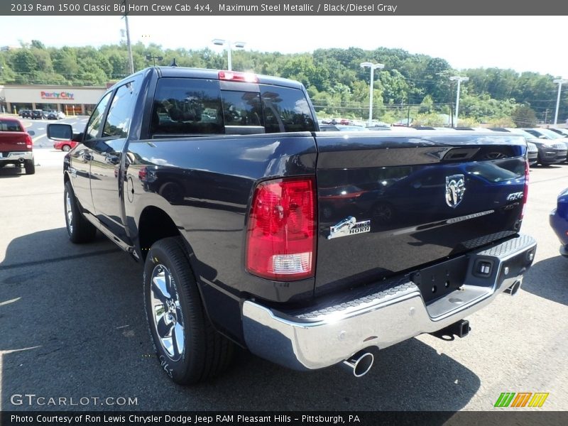 Maximum Steel Metallic / Black/Diesel Gray 2019 Ram 1500 Classic Big Horn Crew Cab 4x4