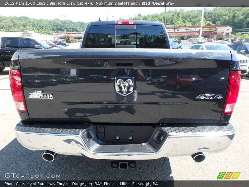 Maximum Steel Metallic / Black/Diesel Gray 2019 Ram 1500 Classic Big Horn Crew Cab 4x4