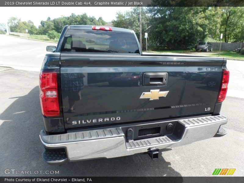 Graphite Metallic / Jet Black 2019 Chevrolet Silverado LD LT Double Cab 4x4