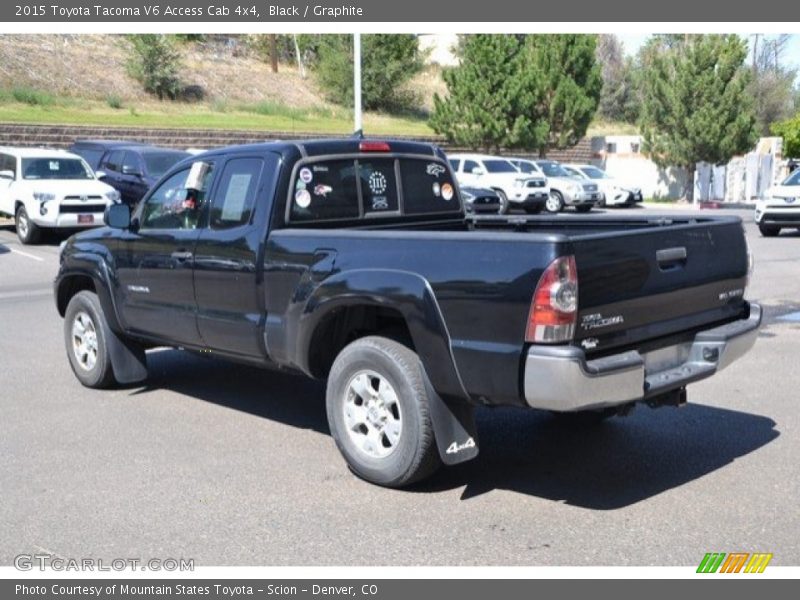 Black / Graphite 2015 Toyota Tacoma V6 Access Cab 4x4