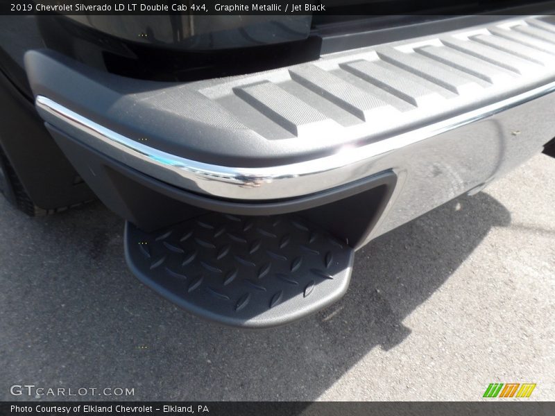Graphite Metallic / Jet Black 2019 Chevrolet Silverado LD LT Double Cab 4x4