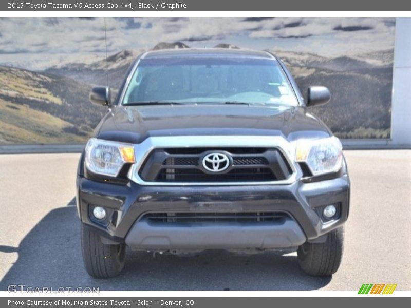 Black / Graphite 2015 Toyota Tacoma V6 Access Cab 4x4