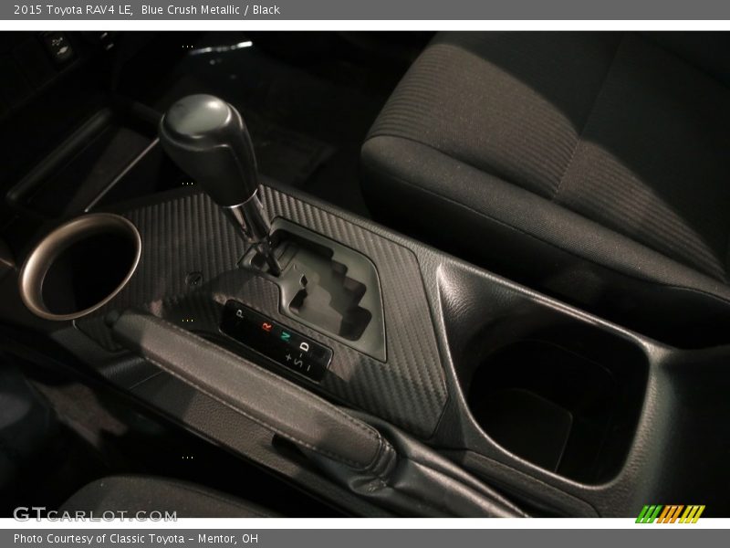 Blue Crush Metallic / Black 2015 Toyota RAV4 LE