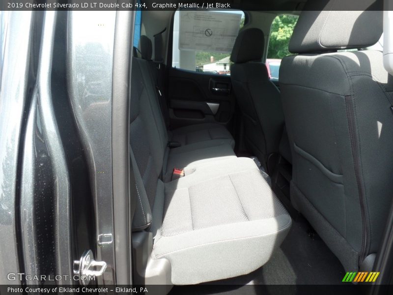 Graphite Metallic / Jet Black 2019 Chevrolet Silverado LD LT Double Cab 4x4