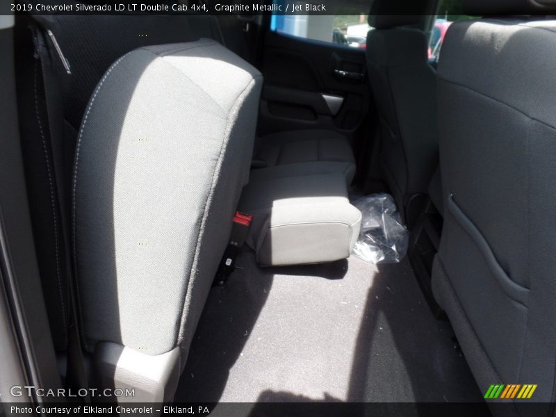Graphite Metallic / Jet Black 2019 Chevrolet Silverado LD LT Double Cab 4x4