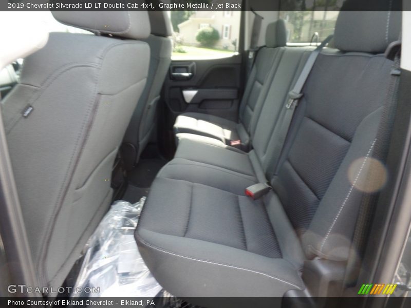 Graphite Metallic / Jet Black 2019 Chevrolet Silverado LD LT Double Cab 4x4