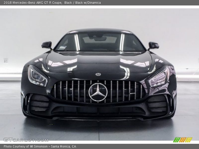 Black / Black w/Dinamica 2018 Mercedes-Benz AMG GT R Coupe