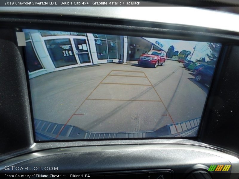Graphite Metallic / Jet Black 2019 Chevrolet Silverado LD LT Double Cab 4x4