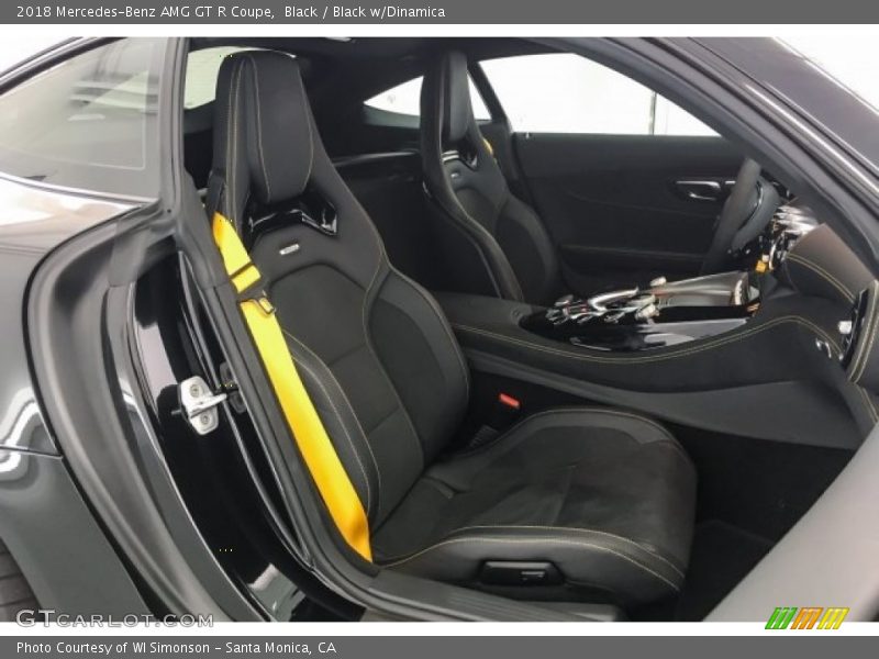 Front Seat of 2018 AMG GT R Coupe