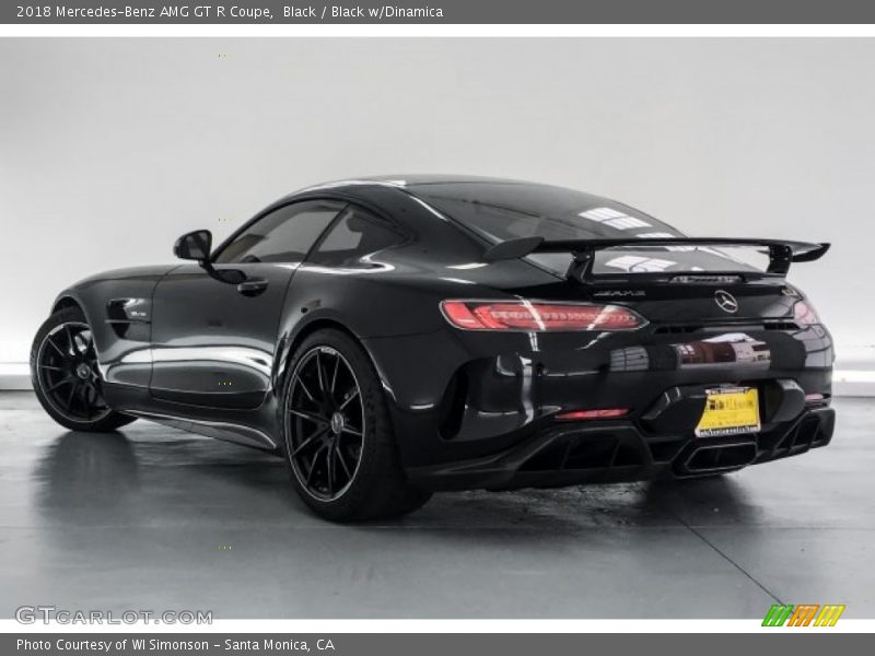 Black / Black w/Dinamica 2018 Mercedes-Benz AMG GT R Coupe