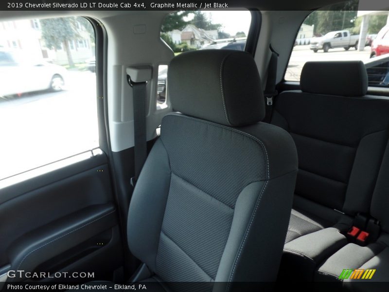 Graphite Metallic / Jet Black 2019 Chevrolet Silverado LD LT Double Cab 4x4