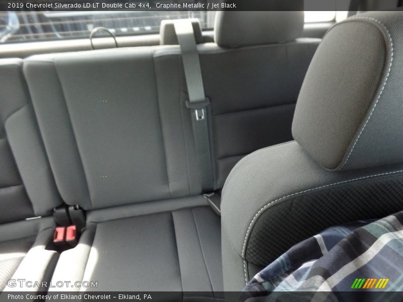 Graphite Metallic / Jet Black 2019 Chevrolet Silverado LD LT Double Cab 4x4