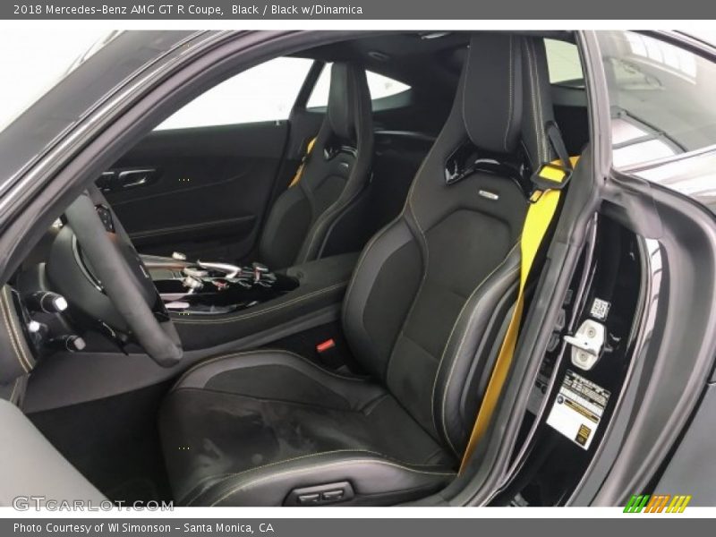 Front Seat of 2018 AMG GT R Coupe