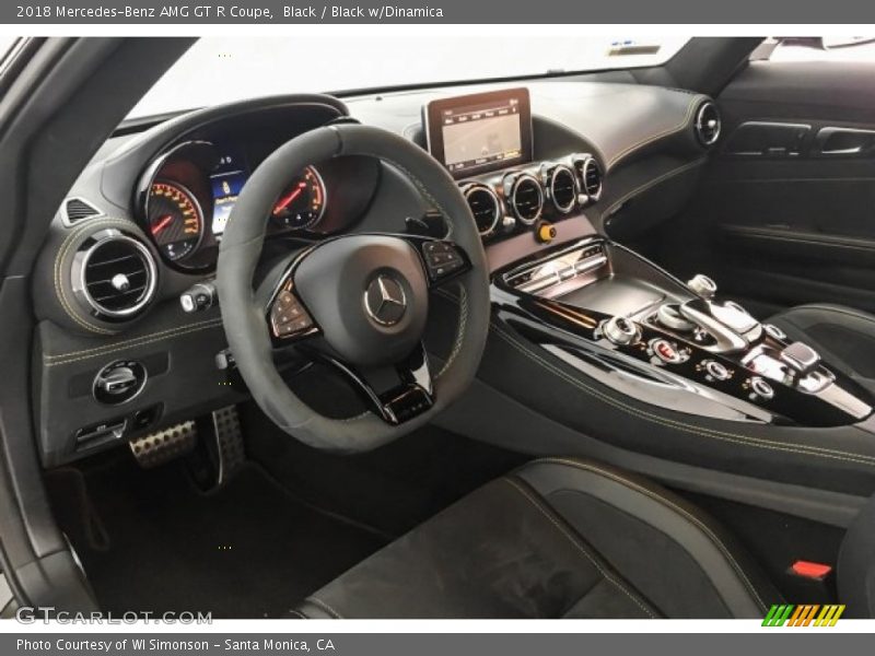 Black / Black w/Dinamica 2018 Mercedes-Benz AMG GT R Coupe