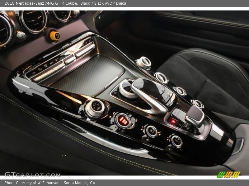 Controls of 2018 AMG GT R Coupe