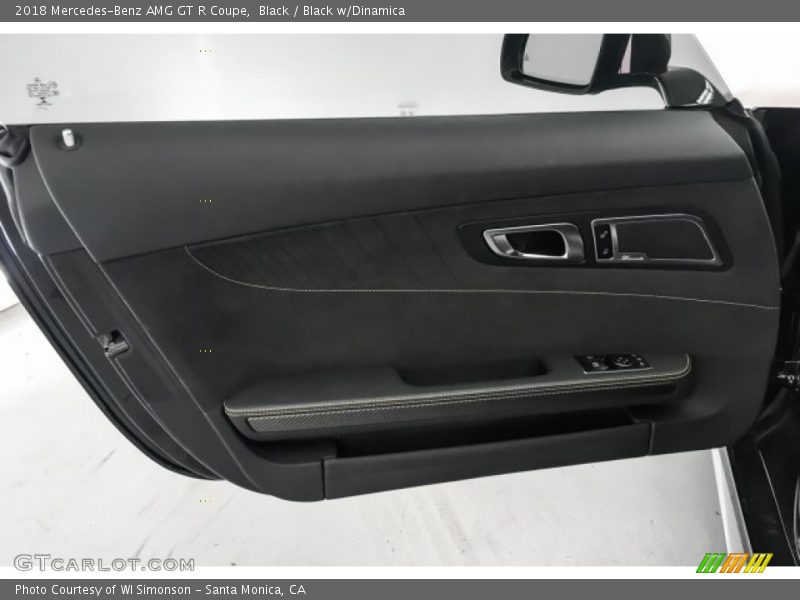 Black / Black w/Dinamica 2018 Mercedes-Benz AMG GT R Coupe