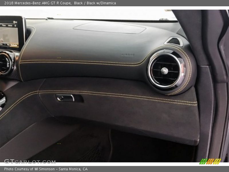 Black / Black w/Dinamica 2018 Mercedes-Benz AMG GT R Coupe