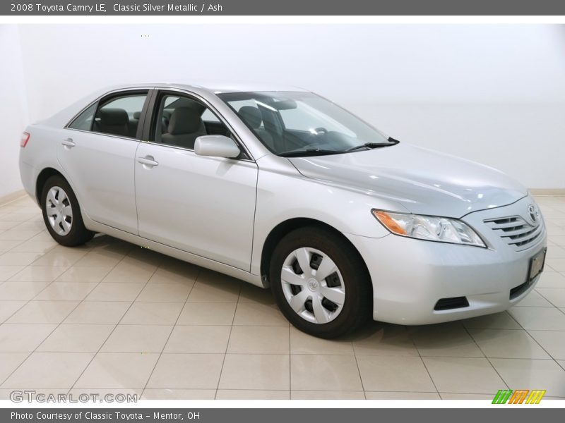 Classic Silver Metallic / Ash 2008 Toyota Camry LE