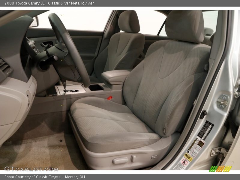Classic Silver Metallic / Ash 2008 Toyota Camry LE