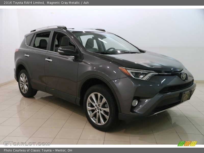 Magnetic Gray Metallic / Ash 2016 Toyota RAV4 Limited