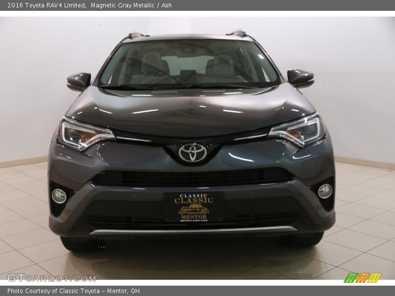 Magnetic Gray Metallic / Ash 2016 Toyota RAV4 Limited