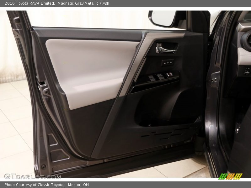 Magnetic Gray Metallic / Ash 2016 Toyota RAV4 Limited