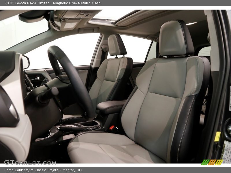 Magnetic Gray Metallic / Ash 2016 Toyota RAV4 Limited