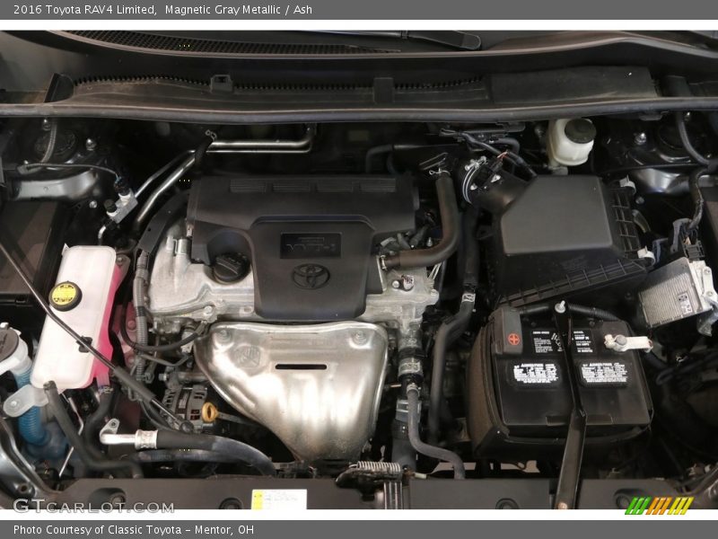 Magnetic Gray Metallic / Ash 2016 Toyota RAV4 Limited