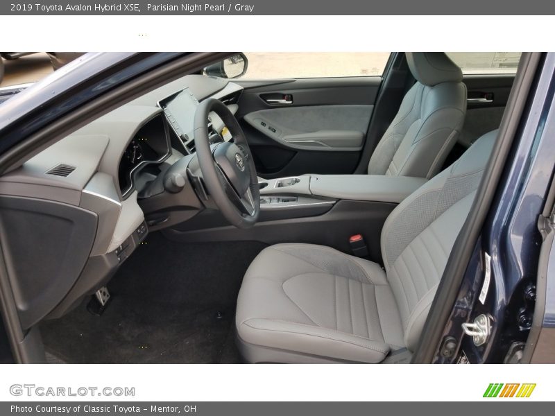  2019 Avalon Hybrid XSE Gray Interior