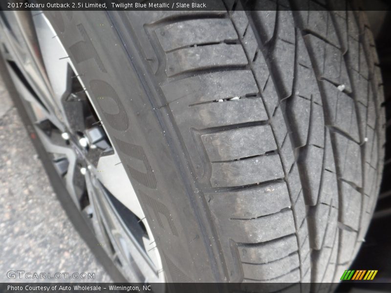 Twilight Blue Metallic / Slate Black 2017 Subaru Outback 2.5i Limited