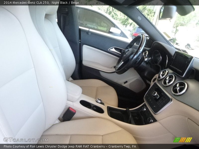 Night Black / Beige 2014 Mercedes-Benz CLA 250