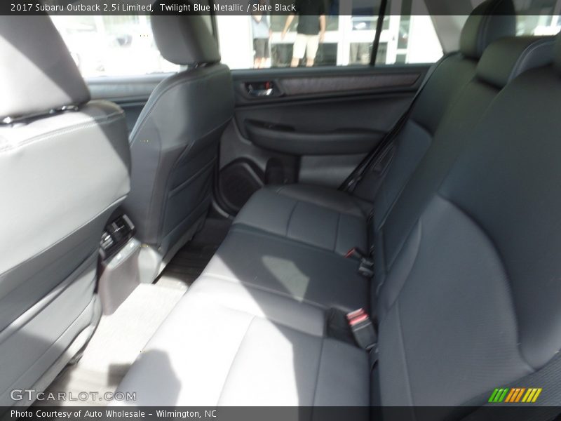 Twilight Blue Metallic / Slate Black 2017 Subaru Outback 2.5i Limited