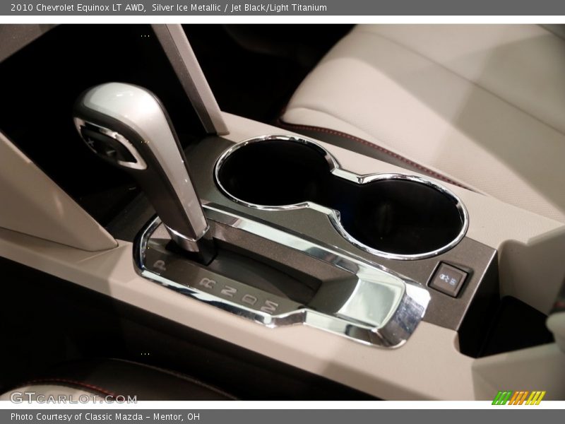 Silver Ice Metallic / Jet Black/Light Titanium 2010 Chevrolet Equinox LT AWD
