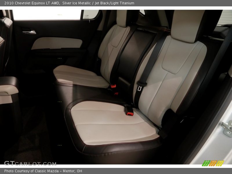 Silver Ice Metallic / Jet Black/Light Titanium 2010 Chevrolet Equinox LT AWD