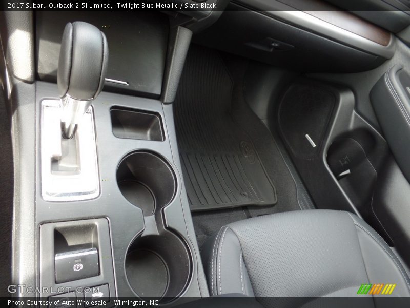 Twilight Blue Metallic / Slate Black 2017 Subaru Outback 2.5i Limited