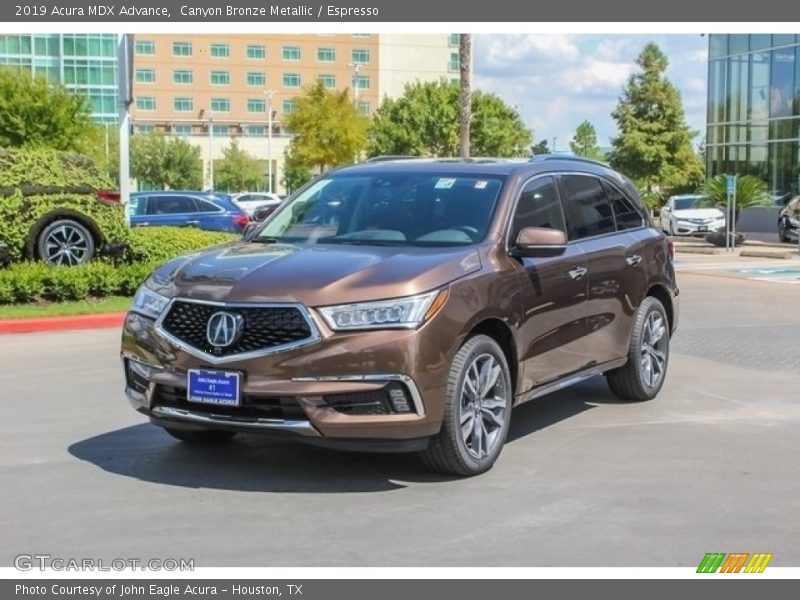 Canyon Bronze Metallic / Espresso 2019 Acura MDX Advance
