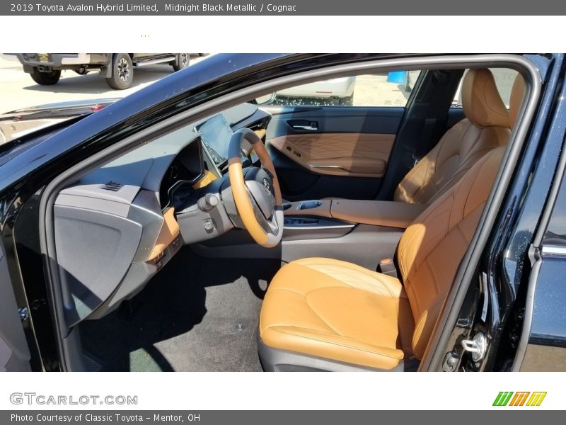  2019 Avalon Hybrid Limited Cognac Interior