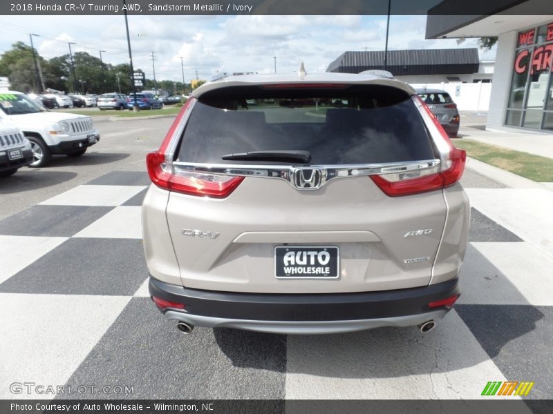 Sandstorm Metallic / Ivory 2018 Honda CR-V Touring AWD