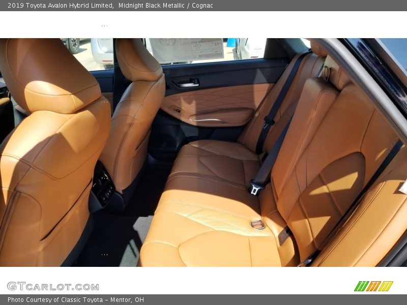 Rear Seat of 2019 Avalon Hybrid Limited