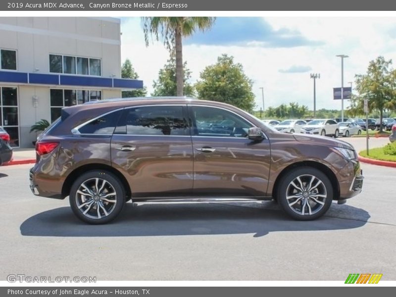 Canyon Bronze Metallic / Espresso 2019 Acura MDX Advance