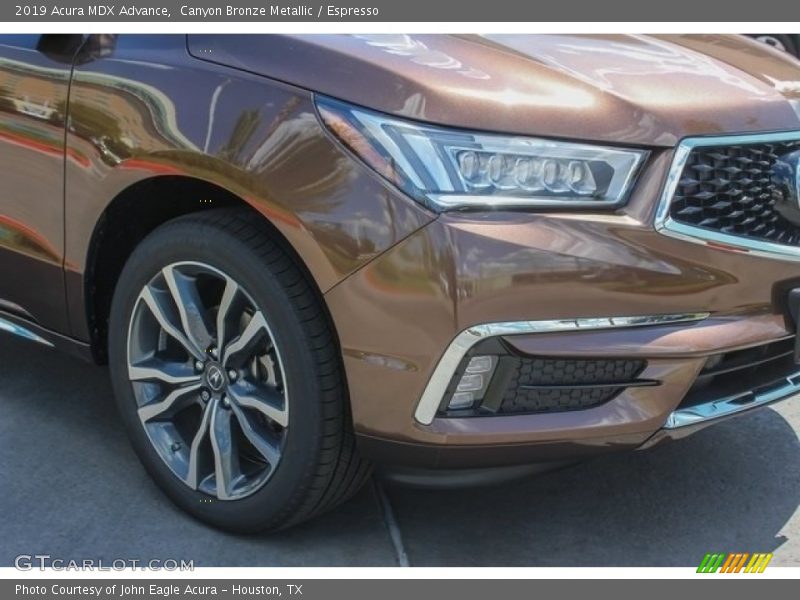 Canyon Bronze Metallic / Espresso 2019 Acura MDX Advance